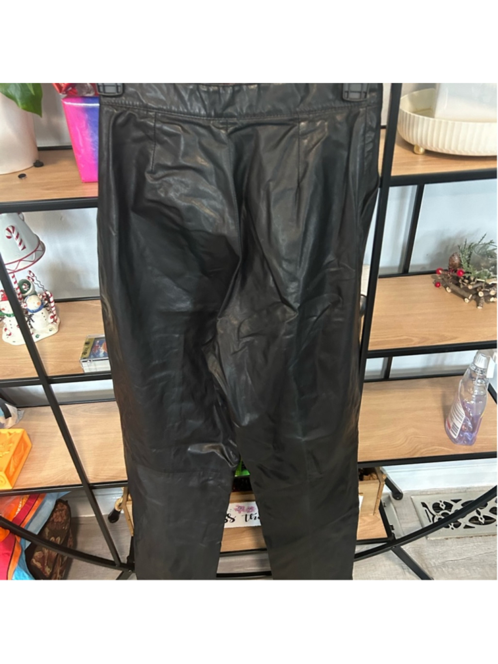 Genuine Leather Pants - Picture 3 of 5